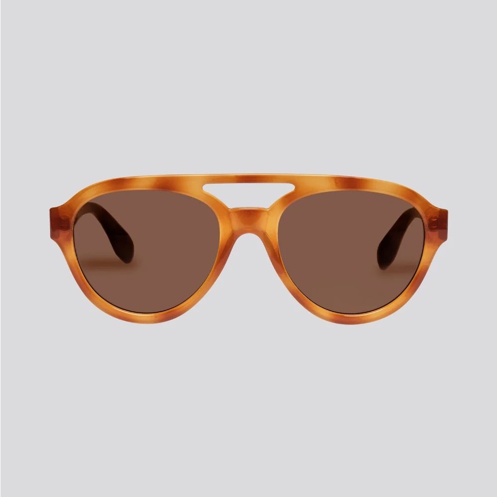 Solid and Striped x Le Specs Jetties sunglasses in vintage tort